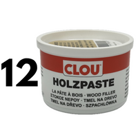 Szpachlówka do drewna CLOU 12 ciemny mahoń 250g