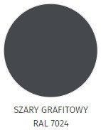 szary grafitowy