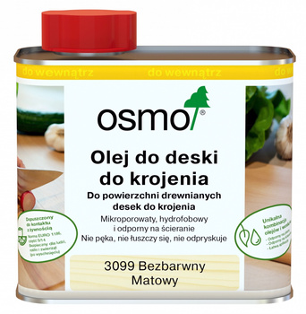 OSMO Olej do deski do krojenia bezbarwny matowy 3099 0,5L