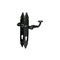 KLAMKA 107 W72 CZARNA