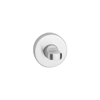 Szyld dolny okrągły łazienkowy WC, stal nierdzewna