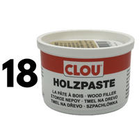 Szpachlówka do drewna CLOU 18 szary 250g