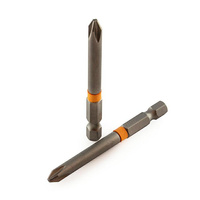 21842 STACO bit 1/4 PH2x89mm2szt pomarańczowy
