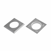 14204 Płytka HM 14,0x14,0x2,0mm HC35 d=6,40 <30 oznaczenie kropką na rogu