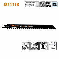 JS1111K-5 Piła szablasta L=225 I=205 H=19 K=1,25 TS=8,5