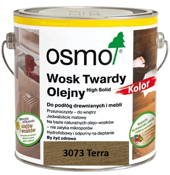 OSMO Wosk twardy olejny TERRA 3073 0,125L