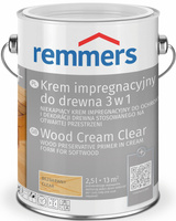 Remmers Krem impregnacyjny do drewna 3w1 Holzschutz-Creme 2,5L bezbarwny