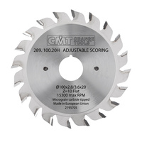 CMT Podcinak składany D120 F20 Z24 K2,8-3,6 289.120.24H