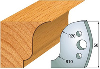 CMT Para noży do głowicy multiprofilowej HSS 50x4mm 690.570