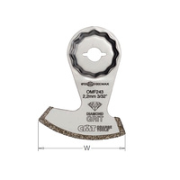 OMF243-X1 Brzeszczot oscylacyjny W=60K=2,2 1 szt. STARLOCK