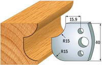 CMT Para noży do głowicy multiprofilowej HSS 40x4mm 690.177