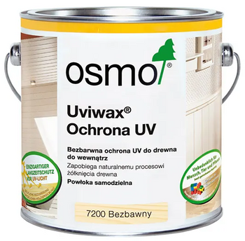 OSMO UVIWAX bezbarwny jedwabisty połysk 7200 0,125L