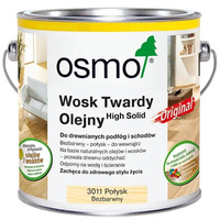 OSMO Wosk twardy olejny POŁYSK bezbarwny 3011 0,005L próbka